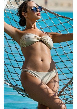Dwuczęściowy beżowy strój kąpielowy golden bikini bez ramiączek 189/02, Kolor beżowy, Rozmiar S, Primo ze sklepu Primodo w kategorii Stroje kąpielowe - zdjęcie 184087615