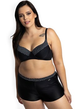 Dwuczęściowy strój kąpielowy ze spodenkami plus size 76/10, Kolor czarny, Rozmiar XL, Primo ze sklepu Primodo w kategorii Stroje kąpielowe - zdjęcie 184087778