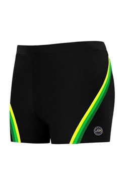 Kąpielówki męskie czarno-zielone Self Sport Collection L9, Kolor czarno-zielony, Rozmiar 3XL, Self ze sklepu Primodo w kategorii Kąpielówki - zdjęcie 184088816