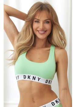 DKNY zielony bawełniany biustonosz top DK4519, Kolor zielony, Rozmiar S, DKNY ze sklepu Primodo w kategorii Biustonosze - zdjęcie 184089727