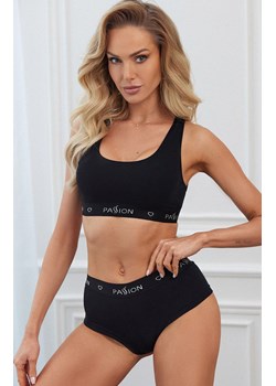 Figi damskie panty czarne PS010, Kolor czarny, Rozmiar L, Passion ze sklepu Primodo w kategorii Majtki damskie - zdjęcie 184090006