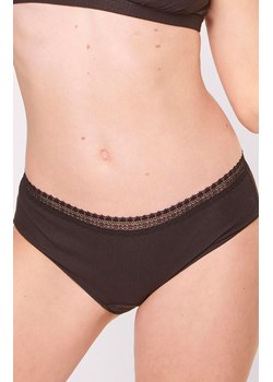 Sloggi majtki hipster czarne 2-pack GO Ribbed R 10217745, Kolor czarny, Rozmiar L, Sloggi ze sklepu Primodo w kategorii Majtki damskie - zdjęcie 184090495