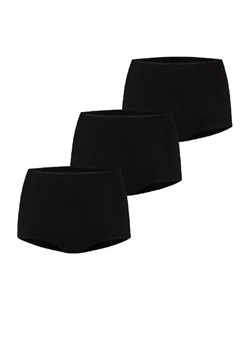 3-pack bokserki damskie z wysokim stanem czarne, Kolor czarny, Rozmiar L, Teyli ze sklepu Primodo w kategorii Majtki damskie - zdjęcie 184092689