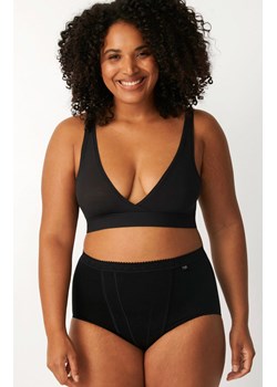 Sloggi Control Maxi czarne wysokie figi damskie plus size 10005203, Kolor czarny, Rozmiar 38, Sloggi ze sklepu Primodo w kategorii Majtki damskie - zdjęcie 184093337