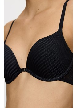 Triumph biustonosz push-up push-up zapinany z przodu czarny Harmony Spotlight WHUF 10217429, Kolor czarny, Rozmiar 70A, Triumph ze sklepu Primodo w kategorii Biustonosze - zdjęcie 184094317