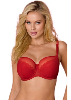 Biustonosz półusztywniany semi-soft czerwony max VENA VB-323, Kolor czerwony, Rozmiar 75I, Vena ze sklepu Primodo w kategorii Biustonosze - zdjęcie 184095425