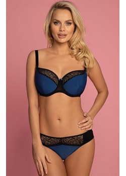 Biustonosz semi-soft z koronką VB-447, Kolor granatowy, Rozmiar 75D, Vena ze sklepu Primodo w kategorii Biustonosze - zdjęcie 184095446
