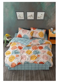 Colourful Cotton Komplet pościeli renforcé &quot;Modern&quot; w kolorze błękitnym ze wzorem ze sklepu Limango Polska w kategorii Pościele - zdjęcie 184096828