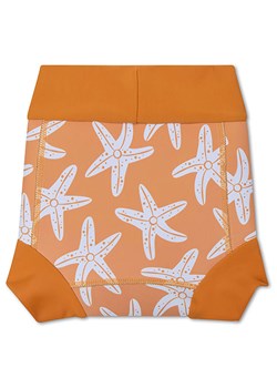 Swim Essentials Pieluszka kąpielowa &quot;Sea Stars&quot; w kolorze jasnobrązowym ze sklepu Limango Polska w kategorii Pielęgnacja dziecka - zdjęcie 184096906