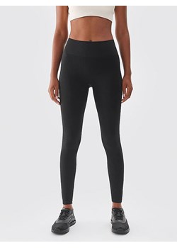 4F Legginsy sportowe w kolorze czarnym ze sklepu Limango Polska w kategorii Spodnie damskie - zdjęcie 184097097