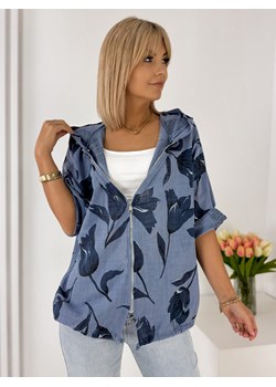 bluza modaria niebieska one size ze sklepu UBRA w kategorii Bluzy damskie - zdjęcie 184097269