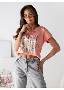 bluzka ronalia koralowa one size ze sklepu UBRA w kategorii Bluzki damskie - zdjęcie 184097499