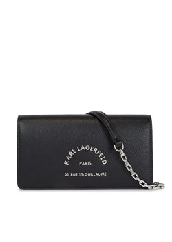 Torebka KARL LAGERFELD 240W3247 Czarny ze sklepu eobuwie.pl w kategorii Listonoszki - zdjęcie 184098096
