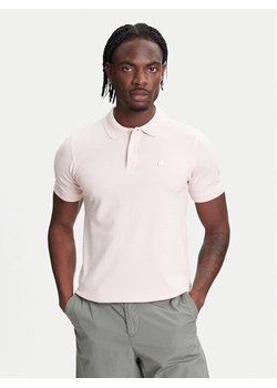 United Colors Of Benetton Polo 3WG9U301Z Różowy Slim Fit ze sklepu MODIVO w kategorii T-shirty męskie - zdjęcie 184098185