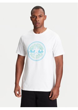 Converse T-Shirt Neon Sign All Star Patch 10027722-A02 Biały Regular Fit ze sklepu MODIVO w kategorii T-shirty męskie - zdjęcie 184098186