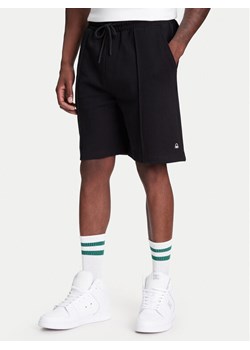 United Colors Of Benetton Szorty sportowe 342ZU900X Czarny Regular Fit ze sklepu MODIVO w kategorii Spodenki męskie - zdjęcie 184098226