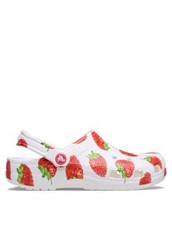 Crocs Klapki Classic Fresh Fruits Clog 211008 Biały ze sklepu MODIVO w kategorii Klapki męskie - zdjęcie 184098227