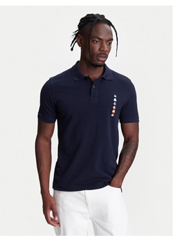United Colors Of Benetton Polo 3089U302J Granatowy Regular Fit ze sklepu MODIVO w kategorii T-shirty męskie - zdjęcie 184098236