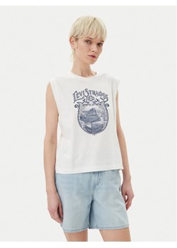 Levi's® Bluzka Graphic 001MW-0000 Biały Standard Fit ze sklepu MODIVO w kategorii Bluzki damskie - zdjęcie 184098245