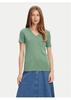 United Colors Of Benetton T-Shirt 3GA2E4230 Zielony Regular Fit ze sklepu MODIVO w kategorii Bluzki damskie - zdjęcie 184098269
