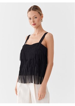 Sisley Bluzka 5AM2LH00S Czarny Regular Fit ze sklepu MODIVO w kategorii Bluzki damskie - zdjęcie 184098279