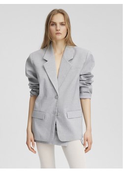 Gestuz Marynarka Paula 10908678 Szary Relaxed Fit ze sklepu MODIVO w kategorii Marynarki damskie - zdjęcie 184098317