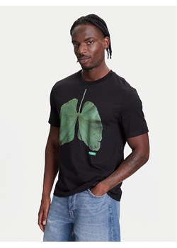 United Colors Of Benetton T-Shirt 3BL0U10AG Czarny Relaxed Fit ze sklepu MODIVO w kategorii T-shirty męskie - zdjęcie 184098377