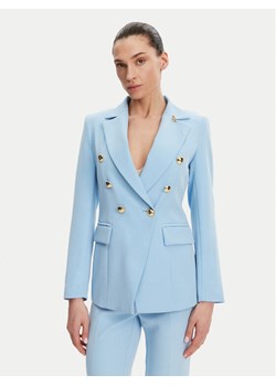 Maryley Marynarka 25EB139/43MA Błękitny Regular Fit ze sklepu MODIVO w kategorii Marynarki damskie - zdjęcie 184098379