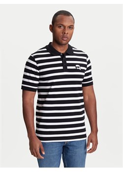 KARL LAGERFELD Polo 745023 553231 Czarny Regular Fit ze sklepu MODIVO w kategorii T-shirty męskie - zdjęcie 184098395