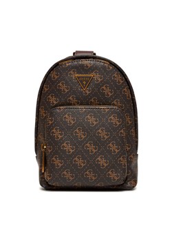 Guess Saszetka Milano HMEVZL P3468 Brązowy ze sklepu MODIVO w kategorii Torby męskie - zdjęcie 184098407