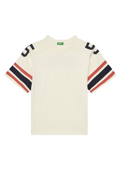 United Colors Of Benetton T-Shirt 3MI5C10OA Beżowy Relaxed Fit ze sklepu MODIVO w kategorii T-shirty chłopięce - zdjęcie 184098415