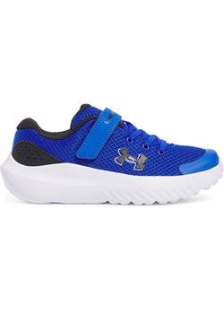 Chłopięce buty do biegania Under Armour UA BPS Surge 4 AC - niebieskie ze sklepu Sportstylestory.com w kategorii Buty sportowe dziecięce - zdjęcie 184101525