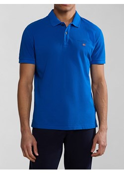 Napapijri Koszulka polo w kolorze niebieskim ze sklepu Limango Polska w kategorii T-shirty męskie - zdjęcie 184102047