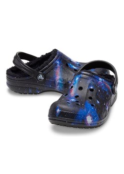 Crocs Chodaki &quot;Baya&quot; w kolorze czarno-niebiesko-fioletowym ze sklepu Limango Polska w kategorii Klapki dziecięce - zdjęcie 184102055