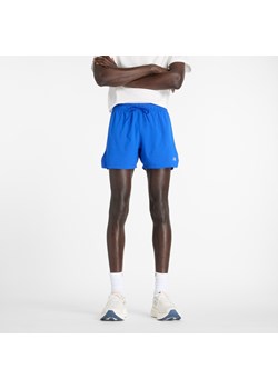 Spodenki męskie New Balance MS41286BUM – niebieskie ze sklepu New Balance Poland w kategorii Spodenki męskie - zdjęcie 184102479