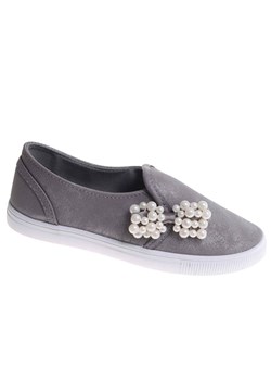 Tenisówki dziewczęce Wsuwane różowe trampki /B3-2 17831 T111/ ze sklepu Pantofelek24.pl w kategorii Trampki dziecięce - zdjęcie 184102589