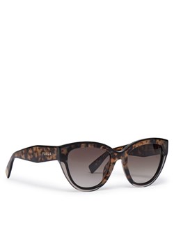 Okulary przeciwsłoneczne Furla Sunglasses Sfu779 WD00107-BX1892-HAO00-4401 Brązowy ze sklepu eobuwie.pl w kategorii Okulary przeciwsłoneczne damskie - zdjęcie 184102785