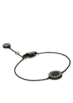 Bransoletka Furla Sigillo WJ00202-K21000-0955S-1-019-20-CN-J Czarny ze sklepu eobuwie.pl w kategorii Bransoletki - zdjęcie 184102787