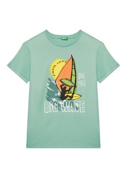 United Colors Of Benetton T-Shirt 3I1XC10P7 Zielony Regular Fit ze sklepu MODIVO w kategorii T-shirty chłopięce - zdjęcie 184103275