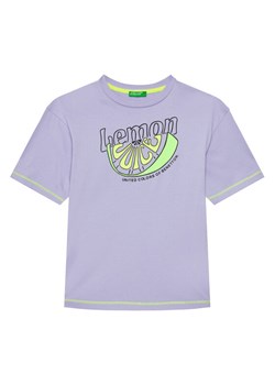 United Colors Of Benetton T-Shirt 3I1XC10P6 Fioletowy Regular Fit ze sklepu MODIVO w kategorii T-shirty chłopięce - zdjęcie 184103297