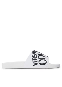 Versace Jeans Couture Klapki 75YA3SQ1 Biały ze sklepu MODIVO w kategorii Klapki męskie - zdjęcie 184103298