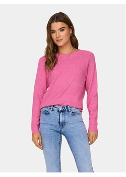 ONLY Sweter Rica 15204279 Różowy Regular Fit ze sklepu MODIVO w kategorii Swetry damskie - zdjęcie 184103446