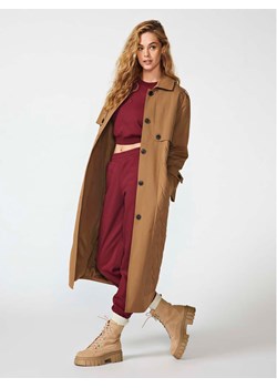 ONLY Trencz 15293269 Brązowy Regular Fit ze sklepu MODIVO w kategorii Płaszcze damskie - zdjęcie 184103459