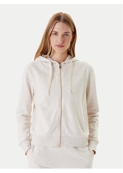 Guess Bluza O5RQ01 KCO31 Beżowy Regular Fit ze sklepu MODIVO w kategorii Bluzy damskie - zdjęcie 184103467