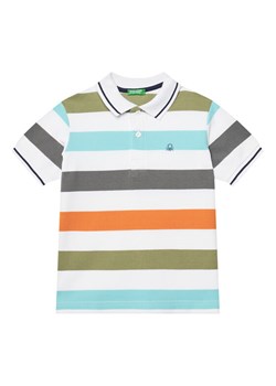 United Colors Of Benetton Polo 39QAC301T Kolorowy Regular Fit ze sklepu MODIVO w kategorii T-shirty chłopięce - zdjęcie 184103507