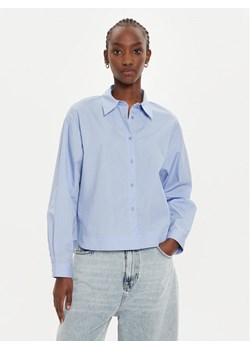 Sisley Koszula 58VDLQ07R Niebieski Oversize ze sklepu MODIVO w kategorii Koszule damskie - zdjęcie 184105476
