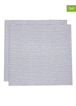 Jollein Chustki muślinowe (2 szt.) ze wzorem do odbijania - 115 x 115 cm ze sklepu Limango Polska w kategorii Odzież dla niemowląt - zdjęcie 184107579