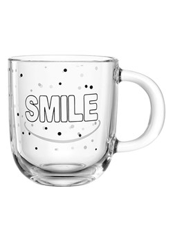 LEONARDO Kubek jumbo &quot;Smile&quot; w kolorze czarnym - 400 ml ze sklepu Limango Polska w kategorii Kubki - zdjęcie 184107898
