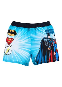 Justice League Szorty kąpielowe &quot;Liga Sprawiedliwości&quot; w kolorze błękitnym ze sklepu Limango Polska w kategorii Kąpielówki chłopięce - zdjęcie 184107967