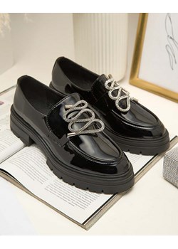 Royalfashion Lakierowane mokasyny damskie Celersa ze sklepu royalfashion.pl w kategorii Mokasyny damskie - zdjęcie 184108296